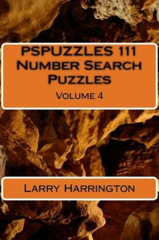 Cover of PSPUZZLES 111 Number Search Puzzles Volume 4