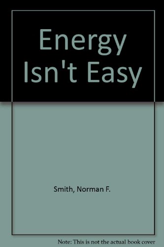 Book cover for Energy Isnt Easy