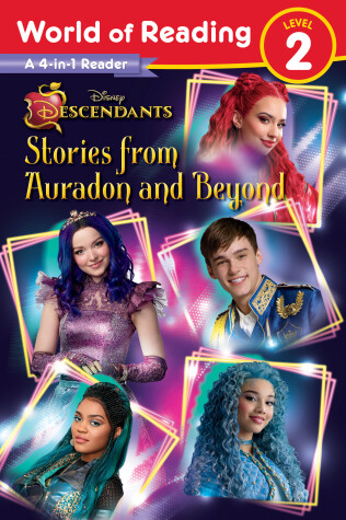 Book cover for Descendants 4-in-1 Reader: Stories from Auradon and Beyond