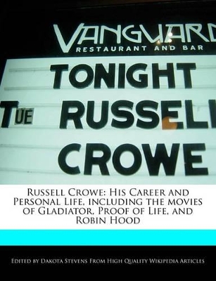 Book cover for Russell Crowe