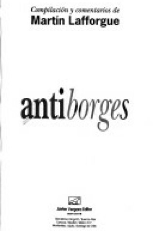 Cover of Antiborges