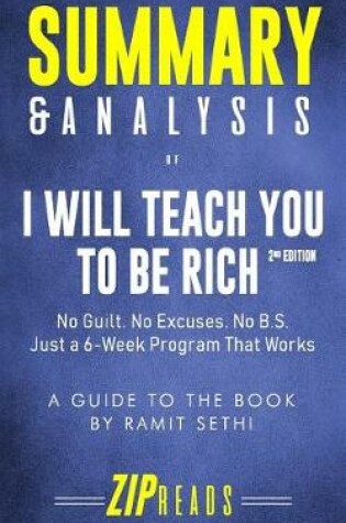 Cover of Summary & Analysis of I Will Teach You to Be Rich, Second Edition