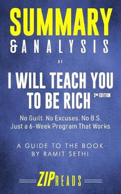Book cover for Summary & Analysis of I Will Teach You to Be Rich, Second Edition