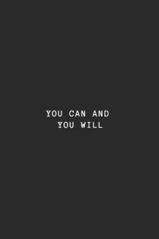 Cover of You Can and You Will