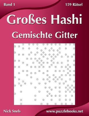 Cover of Großes Hashi Gemischte Gitter - Band 1 - 159 Rätsel