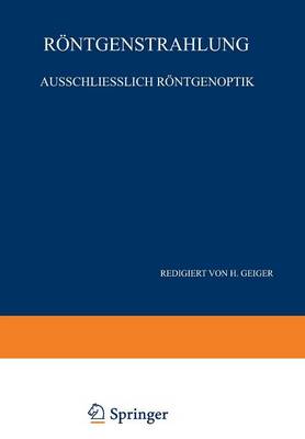 Cover of Röntgenstrahlung Ausschliesslich Röntgenoptik