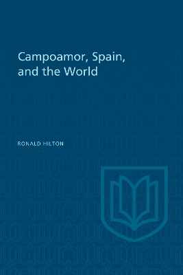 Book cover for Campoamor, Spain, and the World