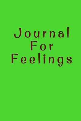 Book cover for Journal For Feelings