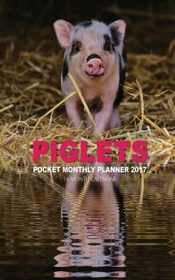 Book cover for Piglets Pocket Monthly Planner 2017