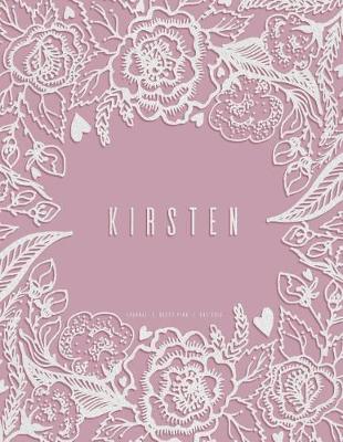 Book cover for Kirsten - Dot Grid Journal, Dusty Pink