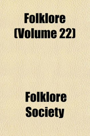 Cover of Folklore (Volume 22)