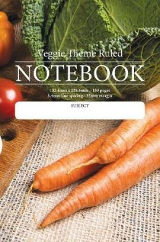 Cover of Veggie Theme Ruled Notebook