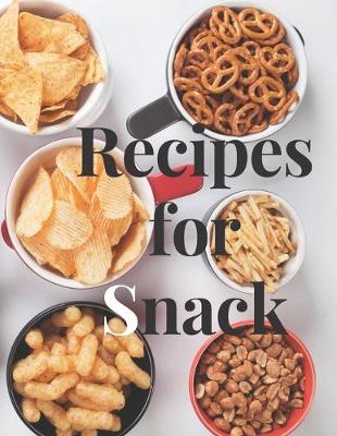 Book cover for Recipes for snacks