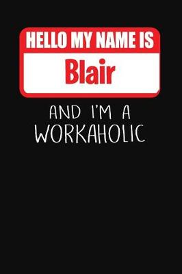 Book cover for Hello My Name Is Blair