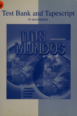 Cover of DOS Mundos: Testbank.