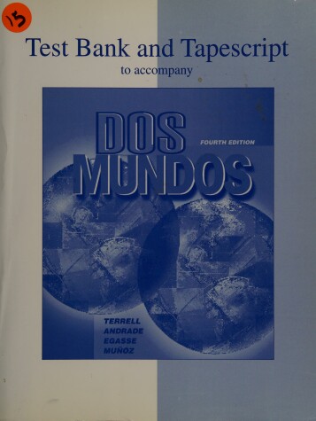 Book cover for DOS Mundos: Testbank.