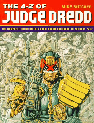 Book cover for The A-Z of Judge Dredd