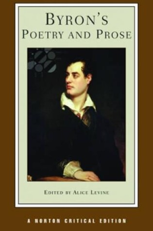 Cover of Byron's Poetry and Prose