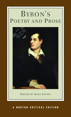 Book cover for Byron's Poetry and Prose