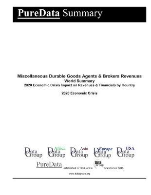 Cover of Miscellaneous Durable Goods Agents & Brokers Revenues World Summary