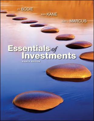 Book cover for Essentials of Investments with S&P card