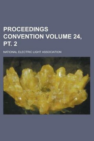 Cover of Proceedings Convention Volume 24, PT. 2