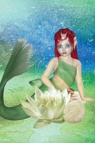 Cover of Mermaid Journal Notebook, Wide Ruled