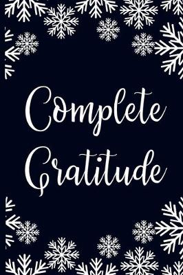 Book cover for Complete Gratitude