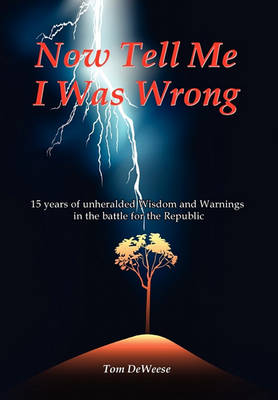 Book cover for Now Tell Me I Was Wrong