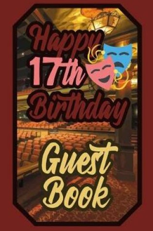 Cover of Happy 17th Birthday Guest Book