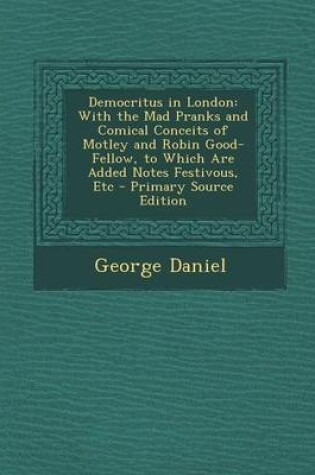 Cover of Democritus in London