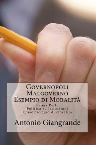 Cover of Governopoli Malgoverno Esempio Di Moralita