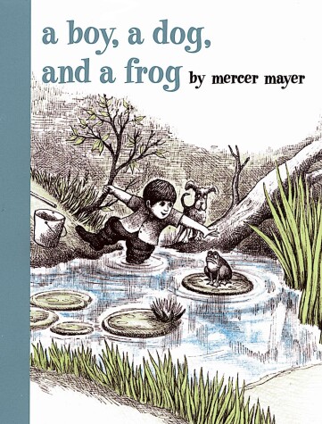 Book cover for A Boy, a Dog, and a Frog