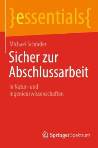 Cover of Sicher Zur Abschlussarbeit