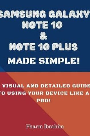 Cover of Samsung Galaxy Note 10 & Note 10 Plus Made Simple!