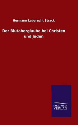 Book cover for Der Blutaberglaube bei Christen und Juden