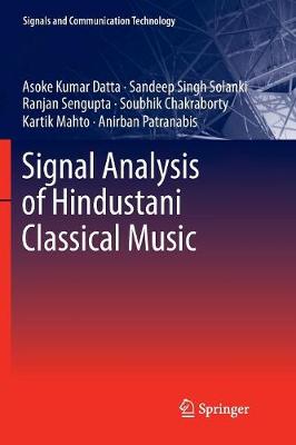 Cover of Signal Analysis of Hindustani Classical Music