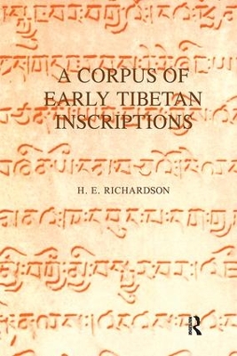 Book cover for A Corpus of Early Tibetan Inscriptions