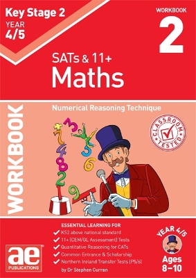 Book cover for KS2 Maths Year 4/5 Workbook 2