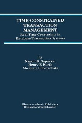 Cover of Time-Constrained Transaction Management