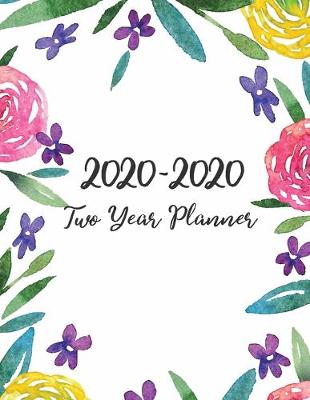 Book cover for 2020-2021 Two Year Planner