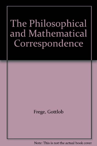 Book cover for Philosophical and Mathematical Correspondence