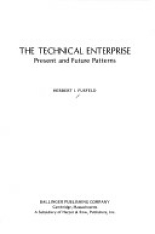 Cover of Technical Enterprise