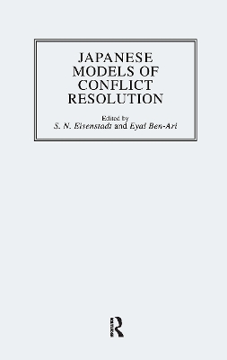 Book cover for Japanese Models Of Conflict Resolution