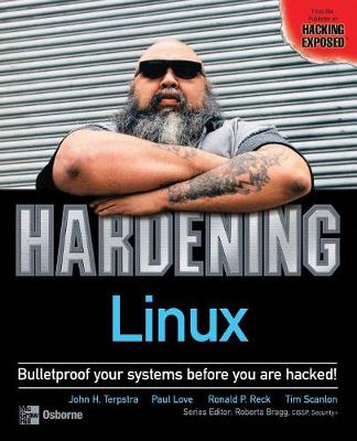 Book cover for Hardening Linux