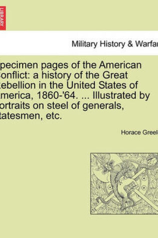 Cover of Specimen Pages of the American Conflict