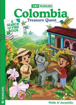 Book cover for Tiny Travelers Colombia Treasure Quest