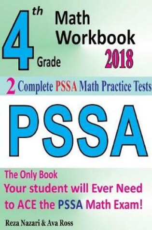 Cover of 4th Grade PSSA Math Workbook 2018