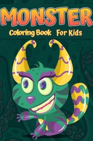 Cover of Monsters Coloring Book For Kids