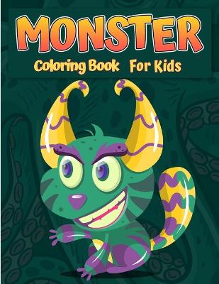 Book cover for Monsters Coloring Book For Kids